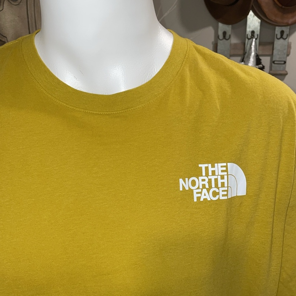 The North Face Men's Yellow T-Shirt - Picture 2 of 8